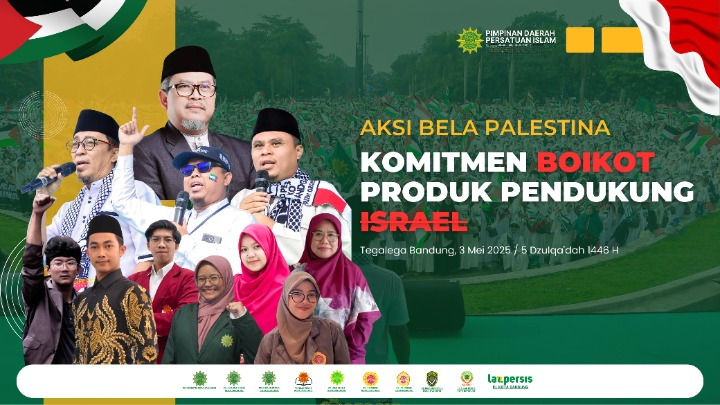 Aksi Bela Palestina, Persatuan Islam Kabupaten Sumbawa Mengajak Turun Aksi